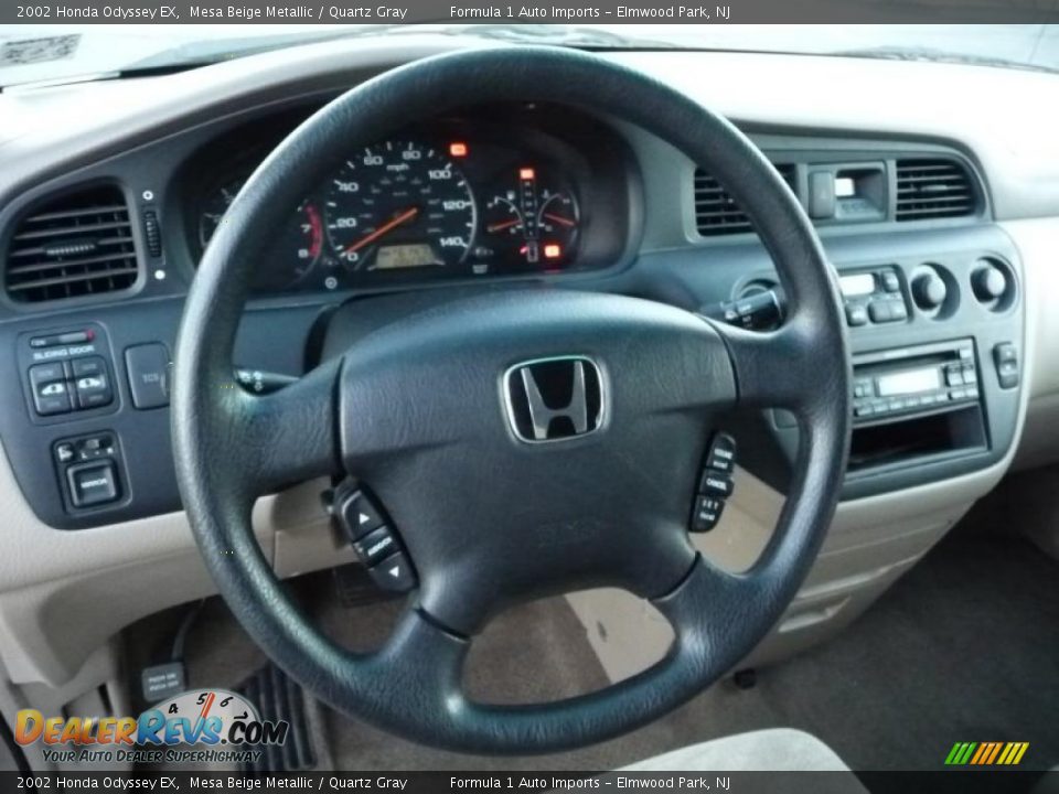 2002 Honda Odyssey EX Mesa Beige Metallic / Quartz Gray Photo #15