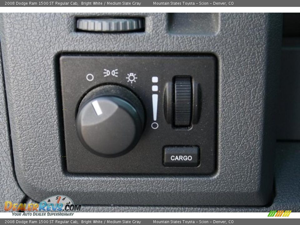 2008 Dodge Ram 1500 ST Regular Cab Bright White / Medium Slate Gray Photo #21