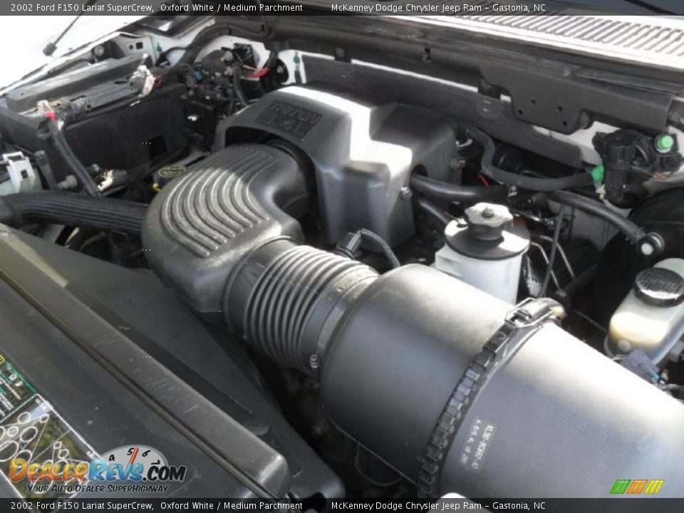 2002 Ford F150 Lariat SuperCrew 5.4 Liter SOHC 16V Triton V8 Engine Photo #21