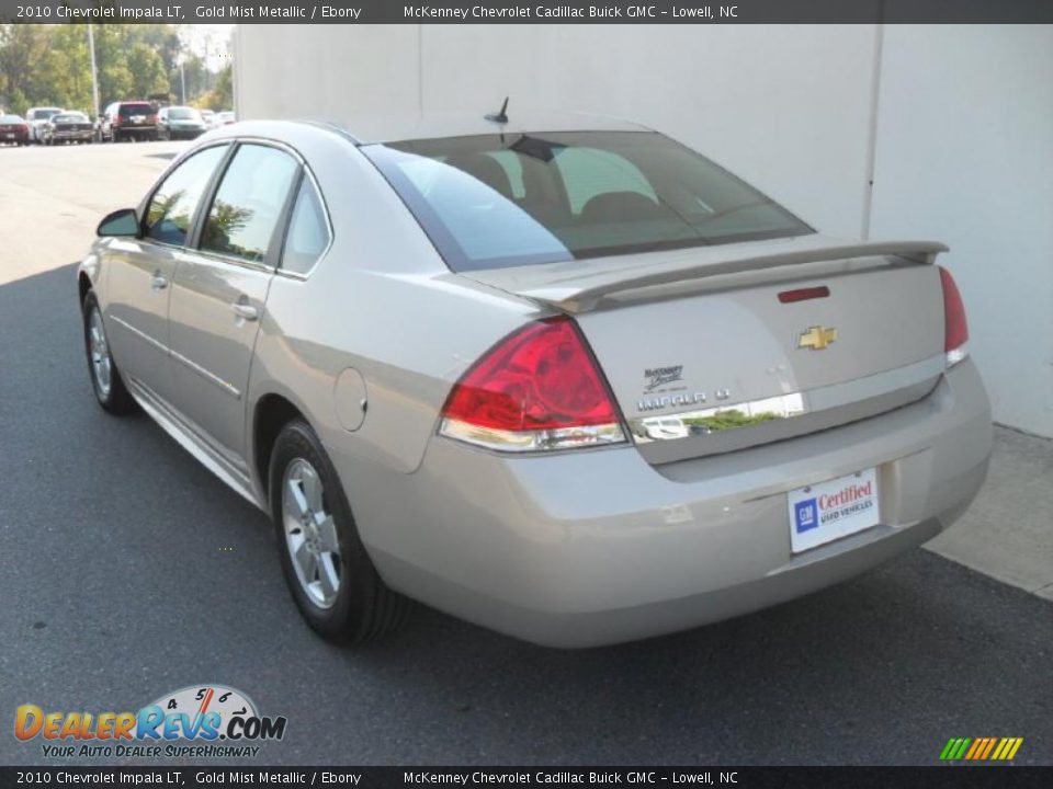 2010 Chevrolet Impala LT Gold Mist Metallic / Ebony Photo #2