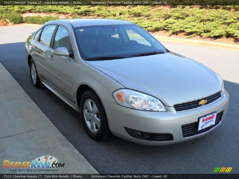 2010 Chevrolet Impala LT Gold Mist Metallic / Ebony Photo #5