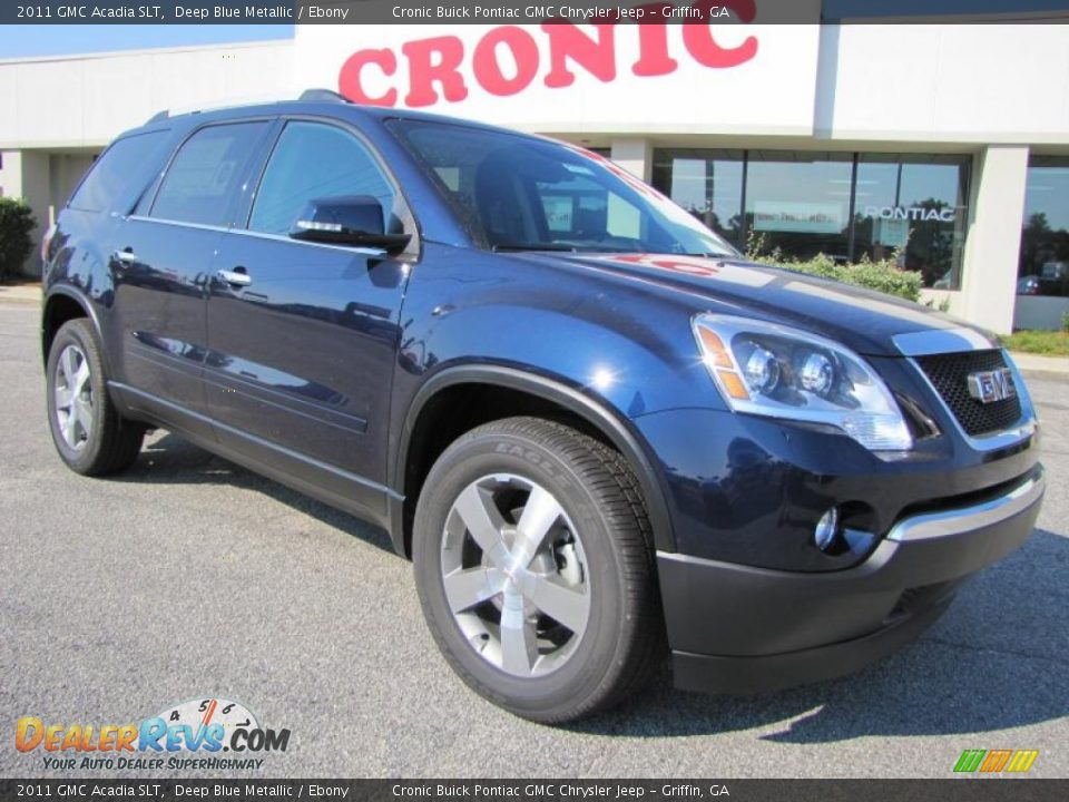 2011 Gmc acadia deep blue metallic #3