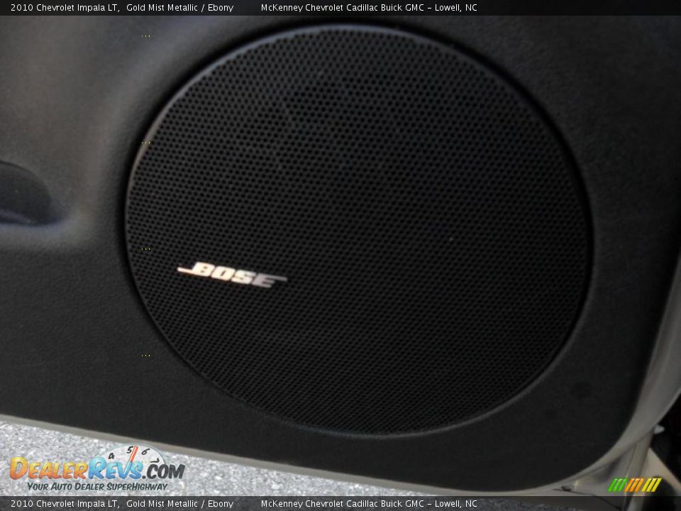 2010 Chevrolet Impala LT Gold Mist Metallic / Ebony Photo #13