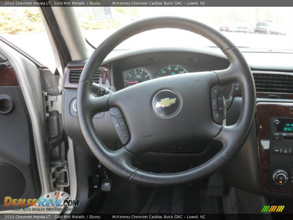 2010 Chevrolet Impala LT Gold Mist Metallic / Ebony Photo #14