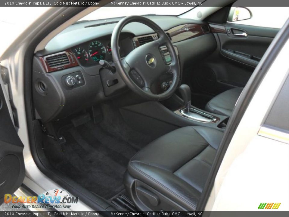 2010 Chevrolet Impala LT Gold Mist Metallic / Ebony Photo #24