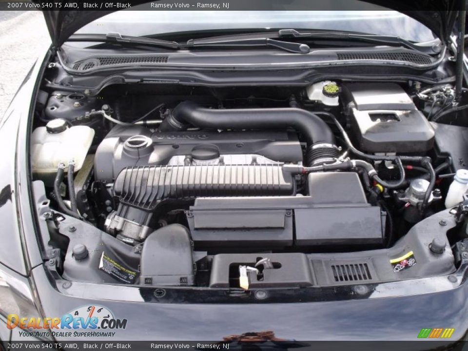 2007 Volvo S40 T5 AWD 2.5 Liter Turbocharged DOHC 20 Valve VVT Inline 5 Cylinder Engine Photo #19