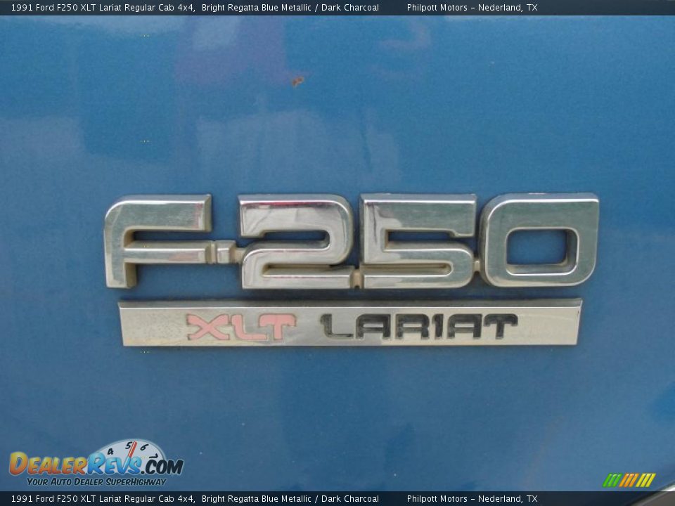 1991 Ford F250 XLT Lariat Regular Cab 4x4 Logo Photo #16