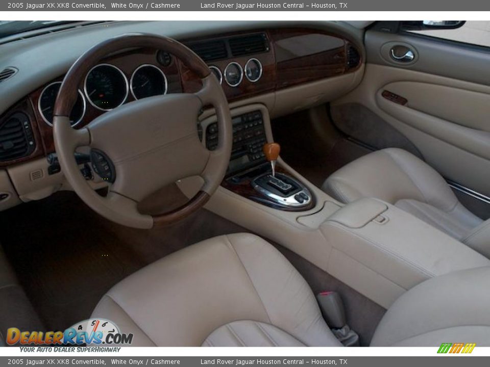 Cashmere Interior - 2005 Jaguar XK XK8 Convertible Photo #24