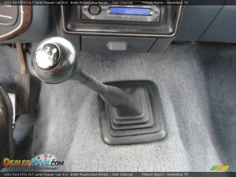 1991 Ford F250 XLT Lariat Regular Cab 4x4 Shifter Photo #26