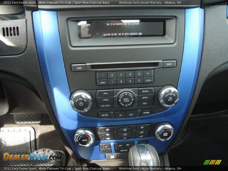 Controls of 2011 Ford Fusion Sport Photo #14