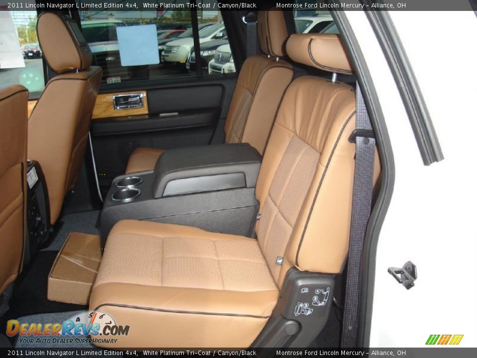 Canyon/Black Interior - 2011 Lincoln Navigator L Limited Edition 4x4 Photo #12