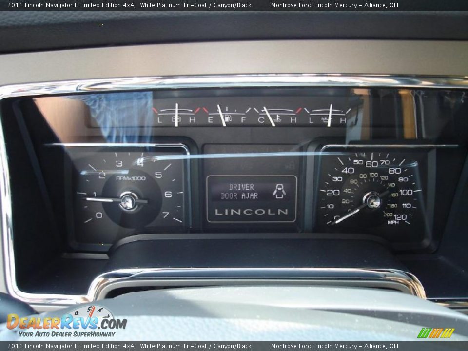 2011 Lincoln Navigator L Limited Edition 4x4 Gauges Photo #18