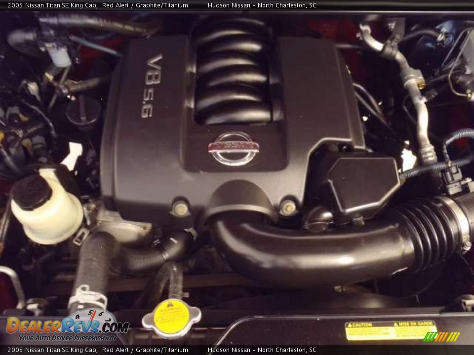 2005 Nissan Titan SE King Cab 5.6L DOHC 32V V8 Engine Photo #21