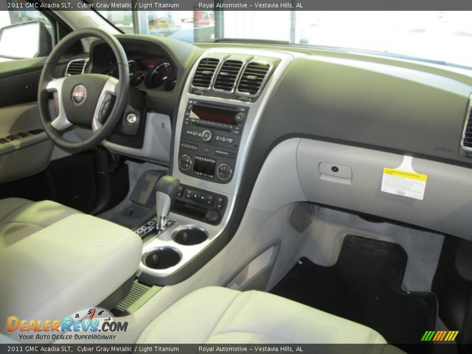 Gmc acadia light titanium interior #5