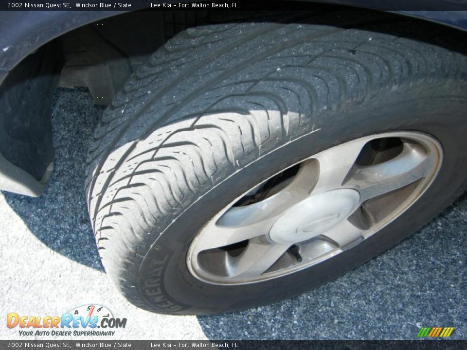 2002 Nissan Quest SE Windsor Blue / Slate Photo #10
