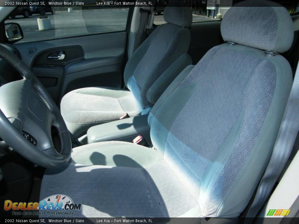Slate Interior - 2002 Nissan Quest SE Photo #12