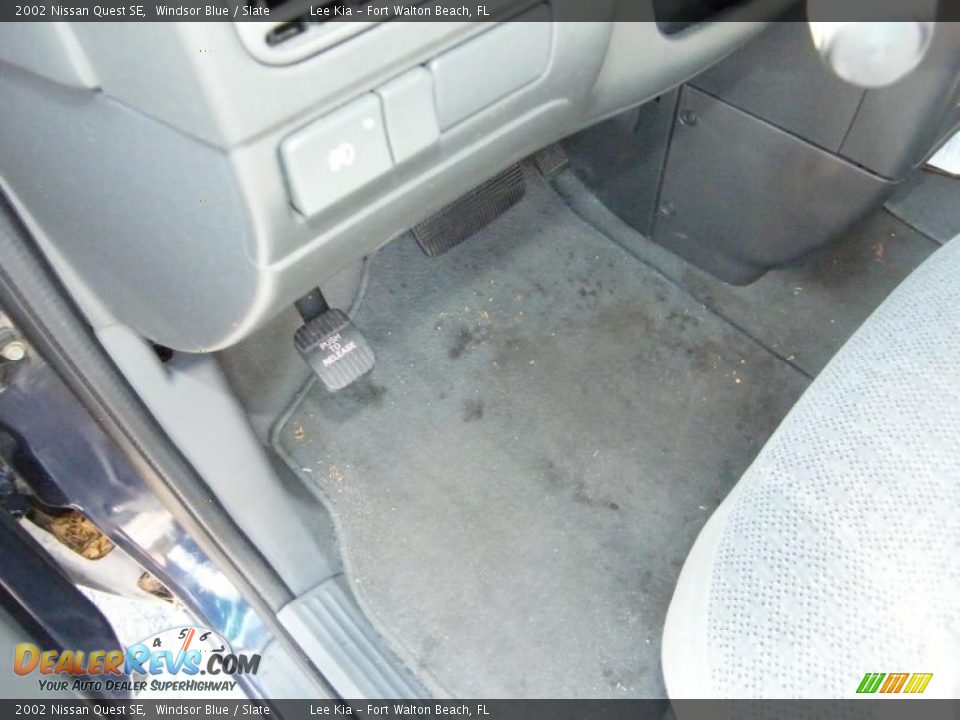 2002 Nissan Quest SE Windsor Blue / Slate Photo #14