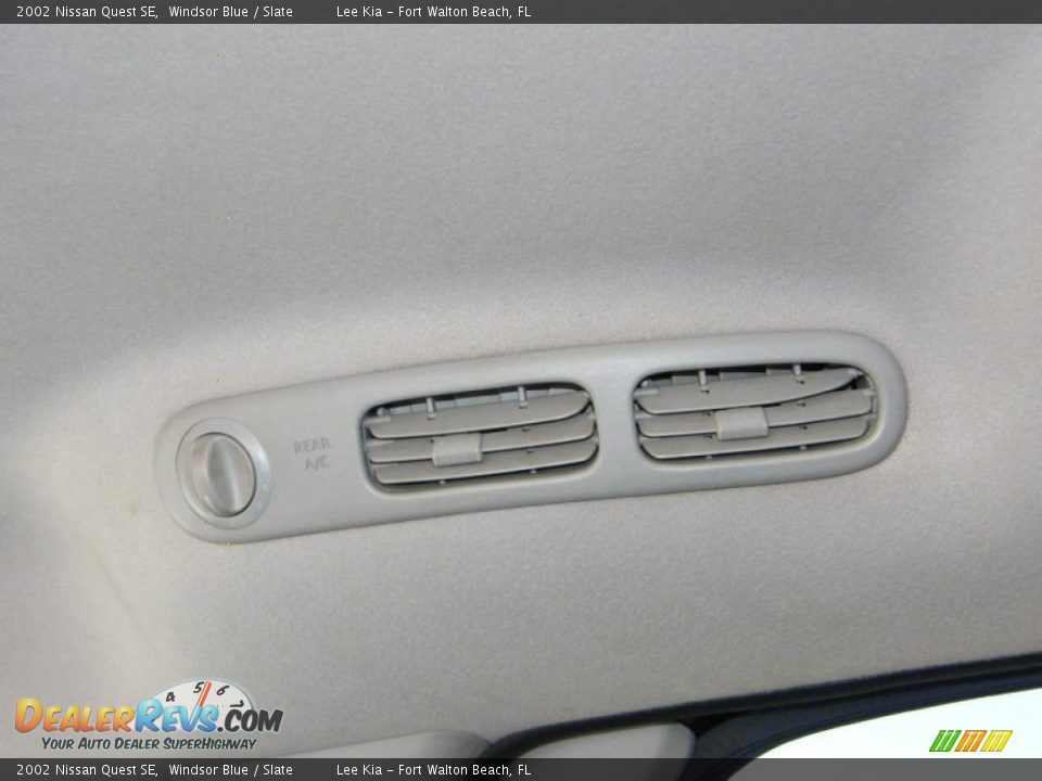 2002 Nissan Quest SE Windsor Blue / Slate Photo #20