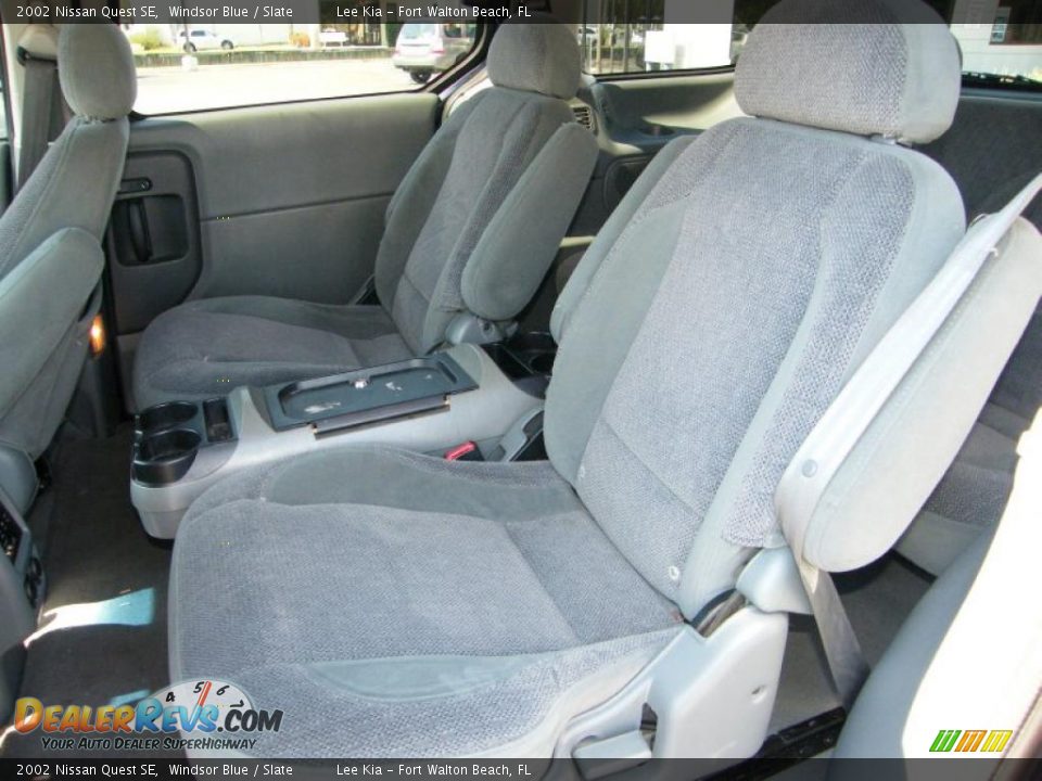 Slate Interior - 2002 Nissan Quest SE Photo #22