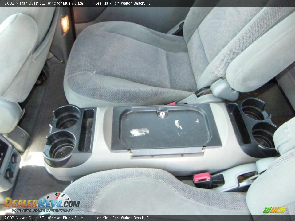 2002 Nissan Quest SE Windsor Blue / Slate Photo #24