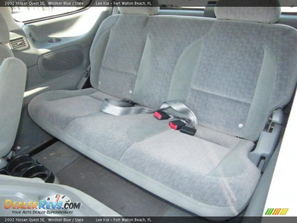Slate Interior - 2002 Nissan Quest SE Photo #25