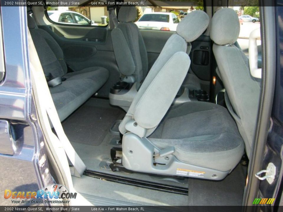 2002 Nissan Quest SE Windsor Blue / Slate Photo #28
