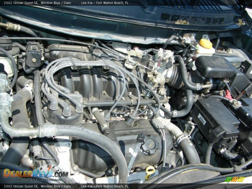 2002 Nissan Quest SE 3.3 Liter SOHC 12-Valve V6 Engine Photo #32