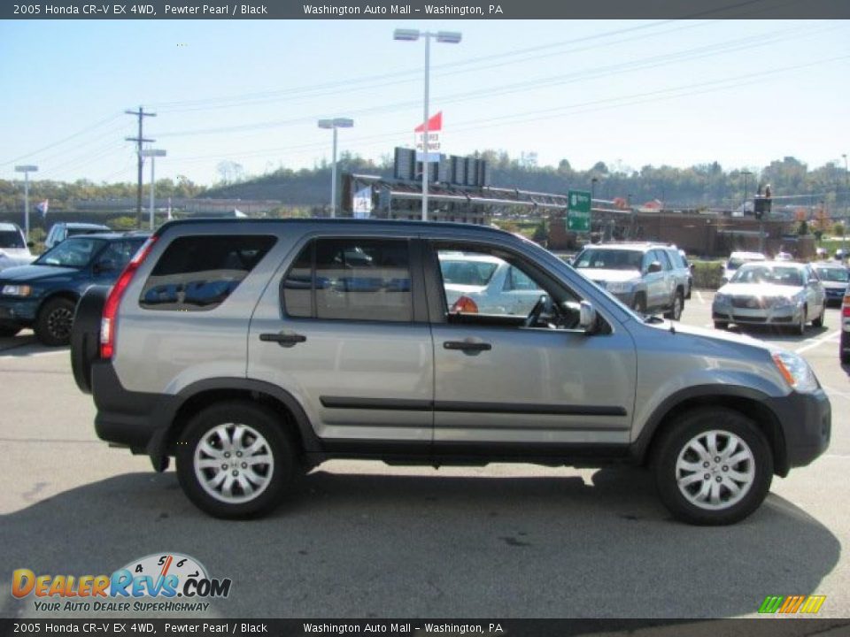 2005 Honda CR-V EX 4WD Pewter Pearl / Black Photo #7