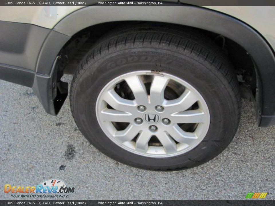 2005 Honda CR-V EX 4WD Pewter Pearl / Black Photo #8