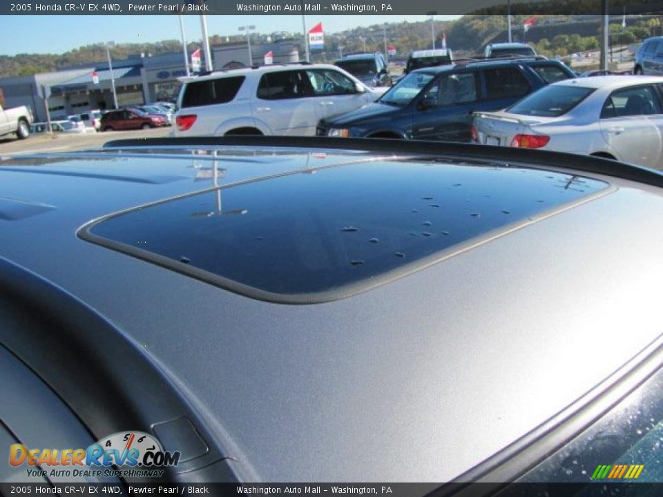 2005 Honda CR-V EX 4WD Pewter Pearl / Black Photo #9