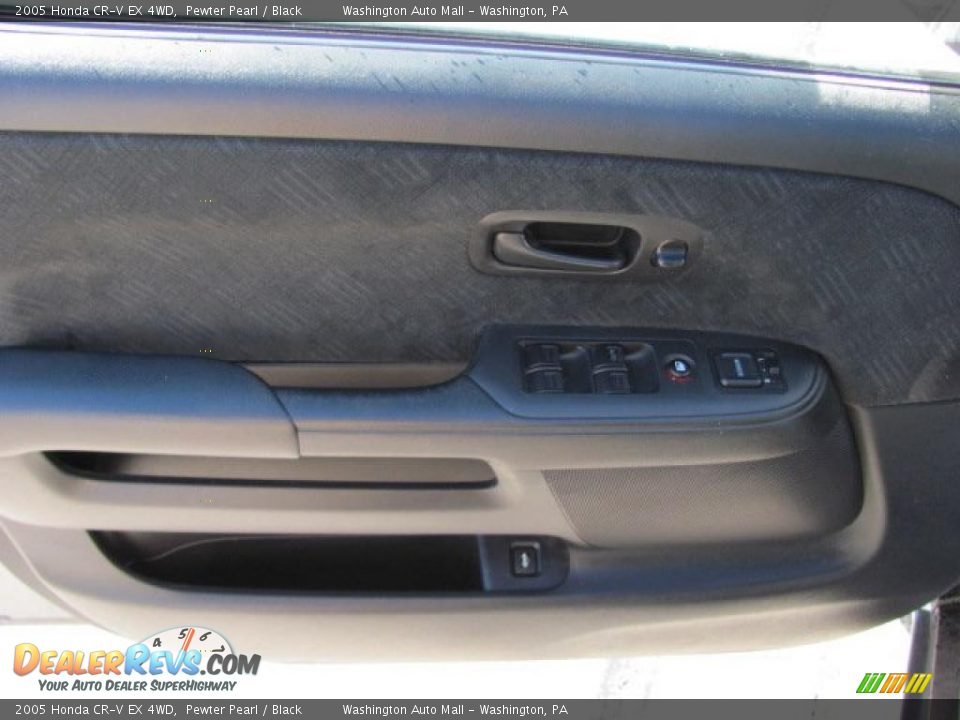 2005 Honda CR-V EX 4WD Pewter Pearl / Black Photo #15