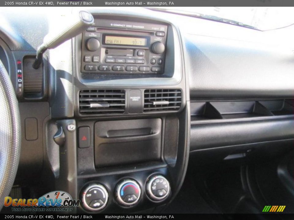 2005 Honda CR-V EX 4WD Pewter Pearl / Black Photo #16