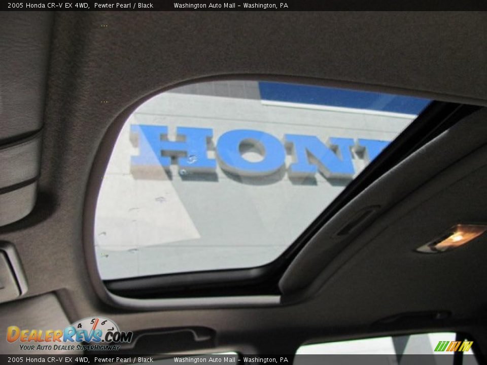 2005 Honda CR-V EX 4WD Pewter Pearl / Black Photo #17
