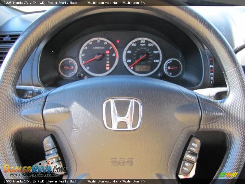 2005 Honda CR-V EX 4WD Pewter Pearl / Black Photo #18