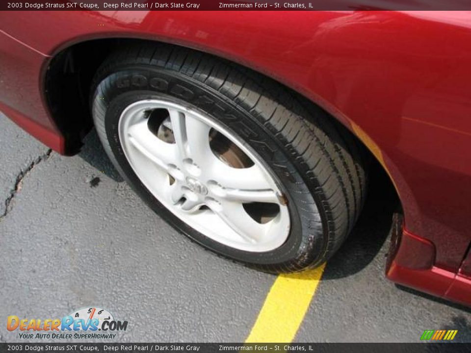 2003 Dodge Stratus SXT Coupe Deep Red Pearl / Dark Slate Gray Photo #12