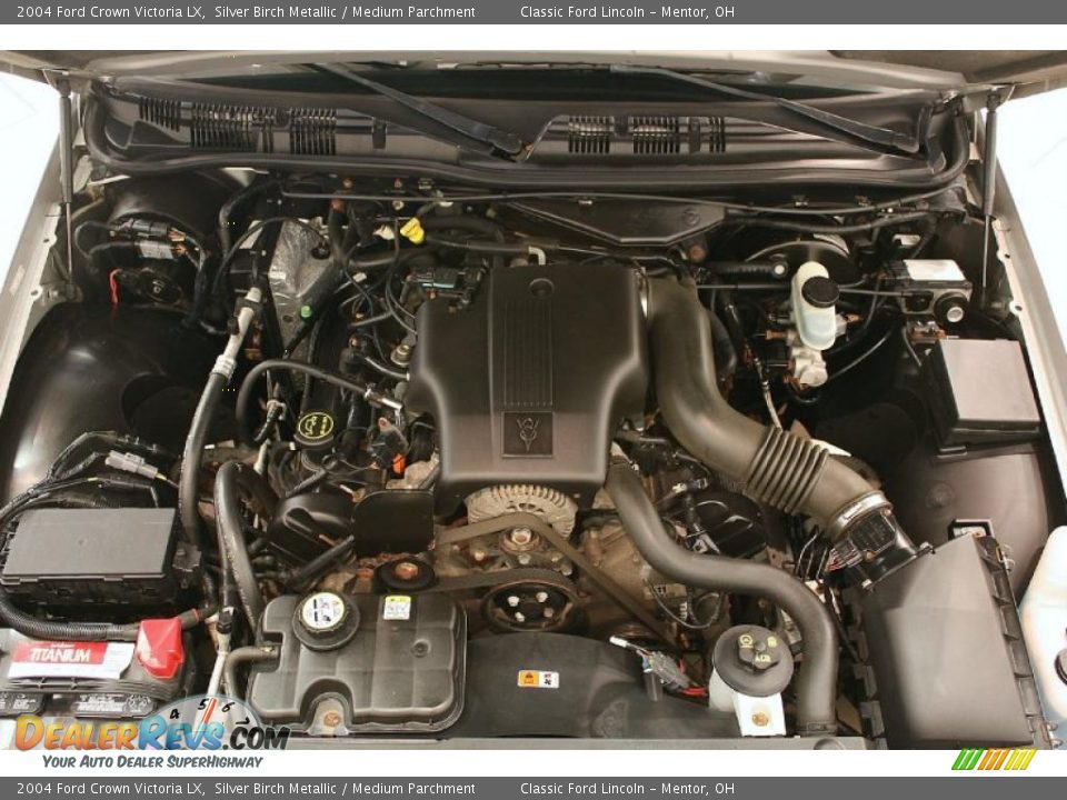 2004 Ford Crown Victoria LX 4.6 Liter SOHC 16-Valve V8 Engine Photo #22