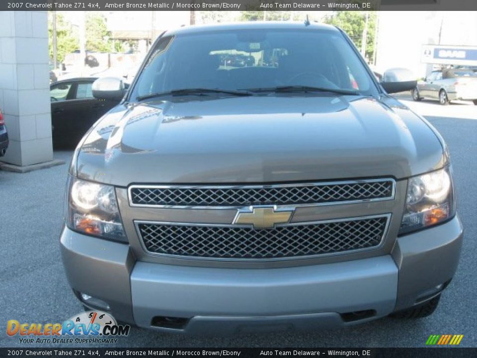 2007 Chevrolet Tahoe Z71 4x4 Amber Bronze Metallic / Morocco Brown/Ebony Photo #3