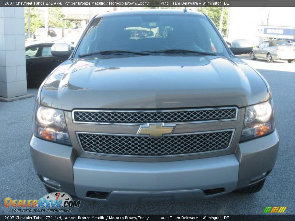 2007 Chevrolet Tahoe Z71 4x4 Amber Bronze Metallic / Morocco Brown/Ebony Photo #4