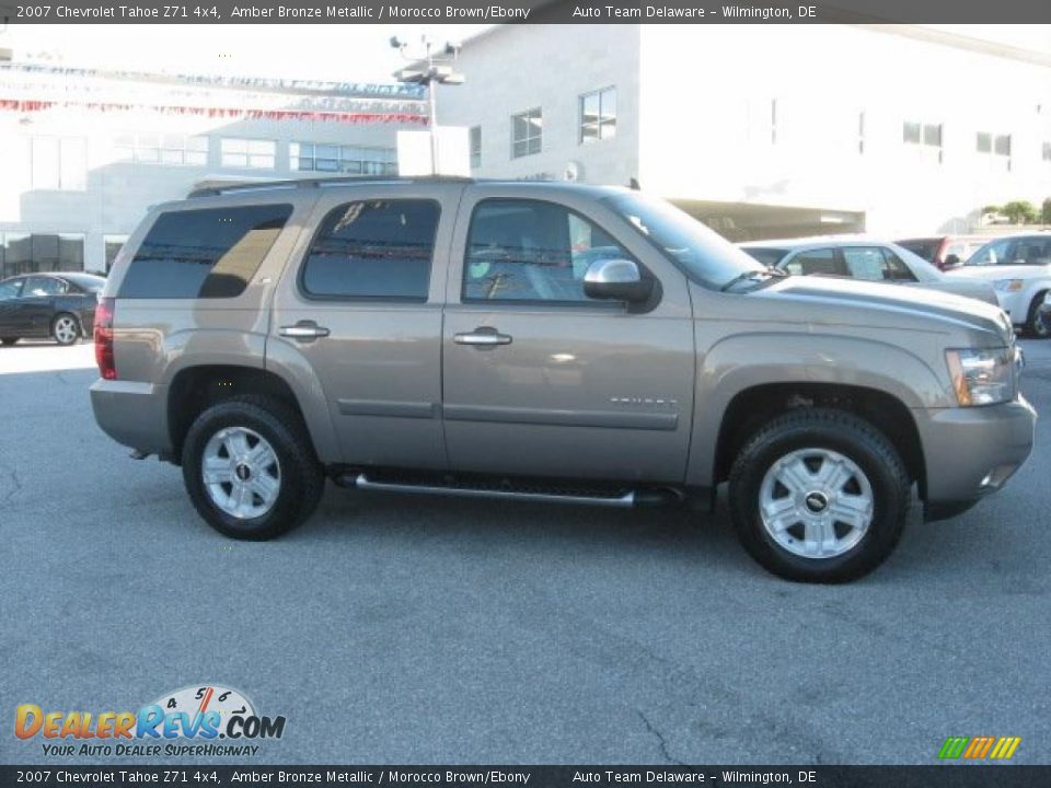 2007 Chevrolet Tahoe Z71 4x4 Amber Bronze Metallic / Morocco Brown/Ebony Photo #6