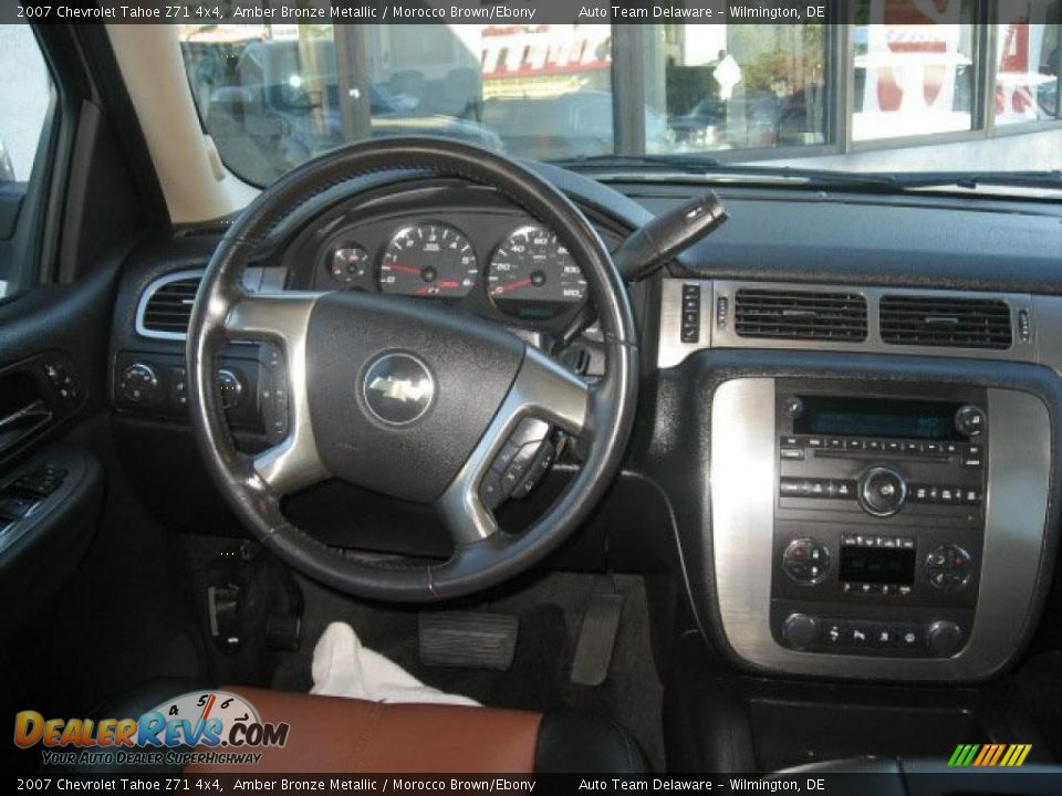 2007 Chevrolet Tahoe Z71 4x4 Amber Bronze Metallic / Morocco Brown/Ebony Photo #15