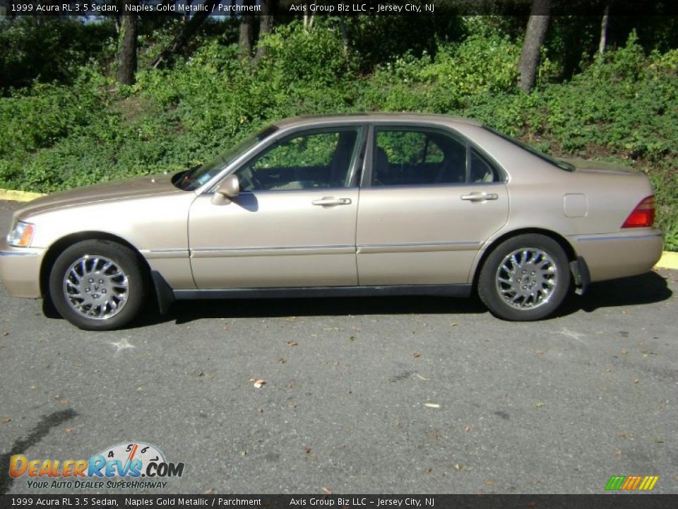1999 Acura RL 3.5 Sedan Naples Gold Metallic / Parchment Photo #2