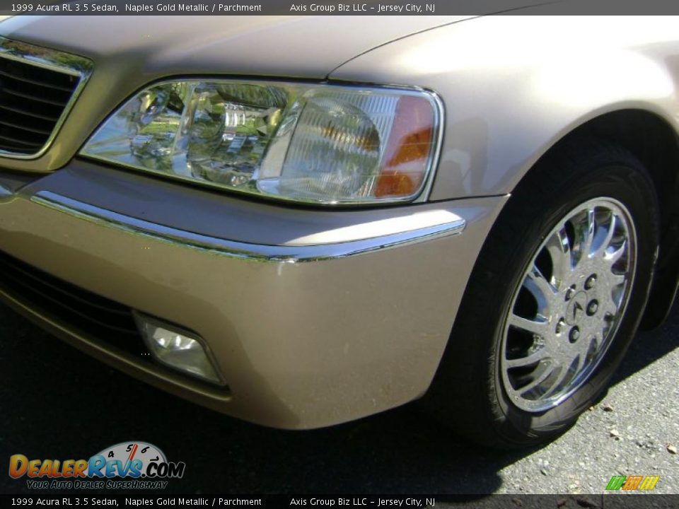 1999 Acura RL 3.5 Sedan Naples Gold Metallic / Parchment Photo #9