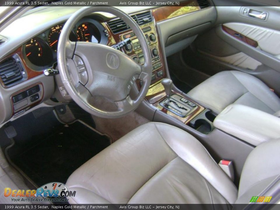 Parchment Interior - 1999 Acura RL 3.5 Sedan Photo #10
