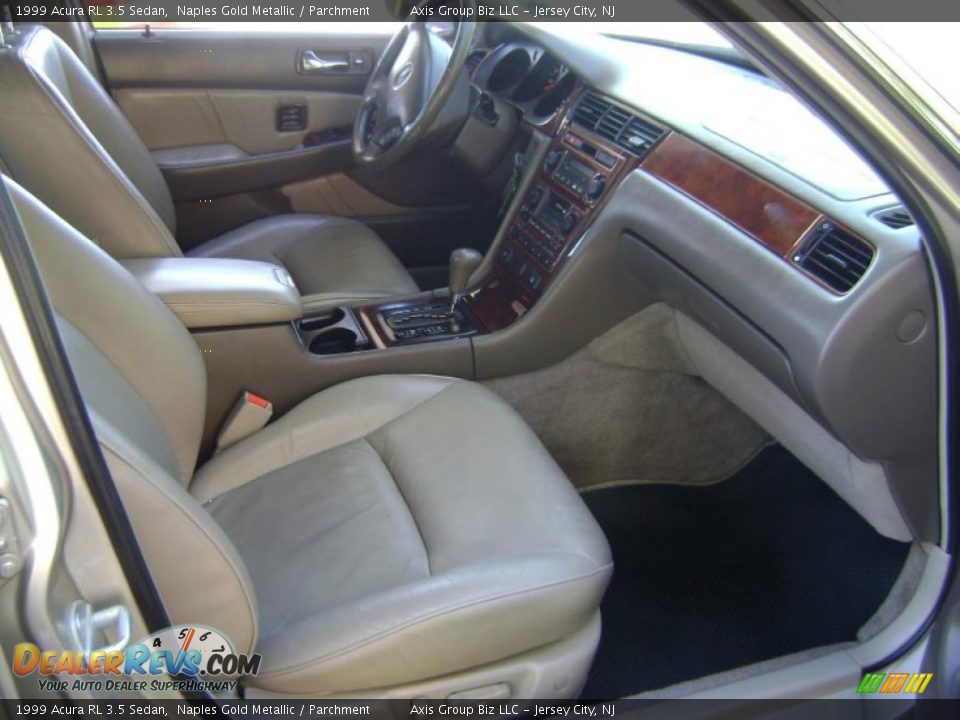 1999 Acura RL 3.5 Sedan Naples Gold Metallic / Parchment Photo #16