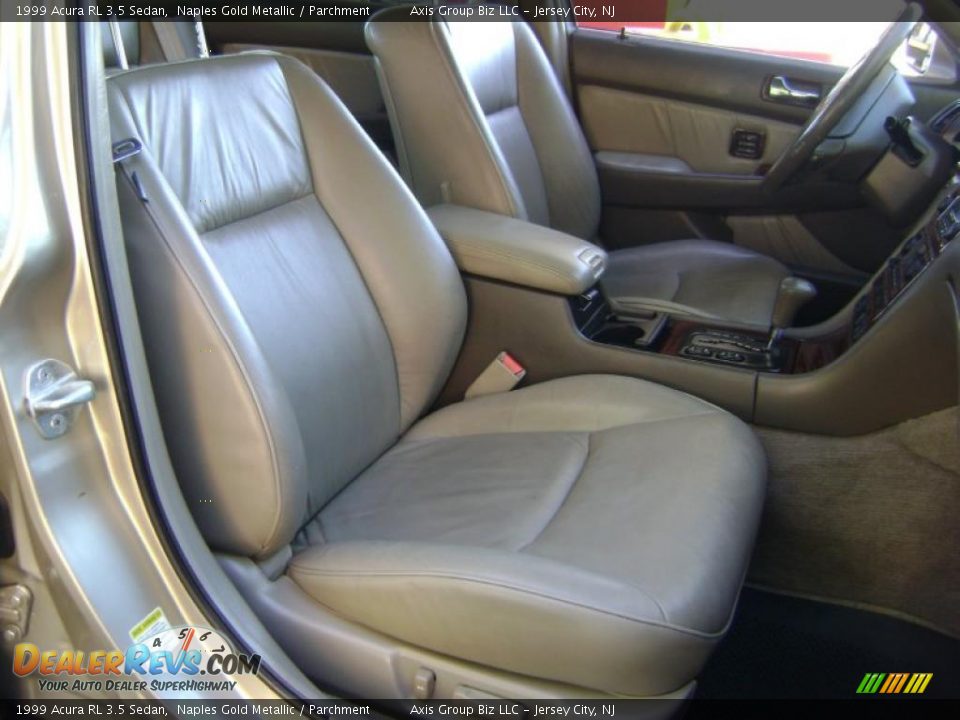1999 Acura RL 3.5 Sedan Naples Gold Metallic / Parchment Photo #17