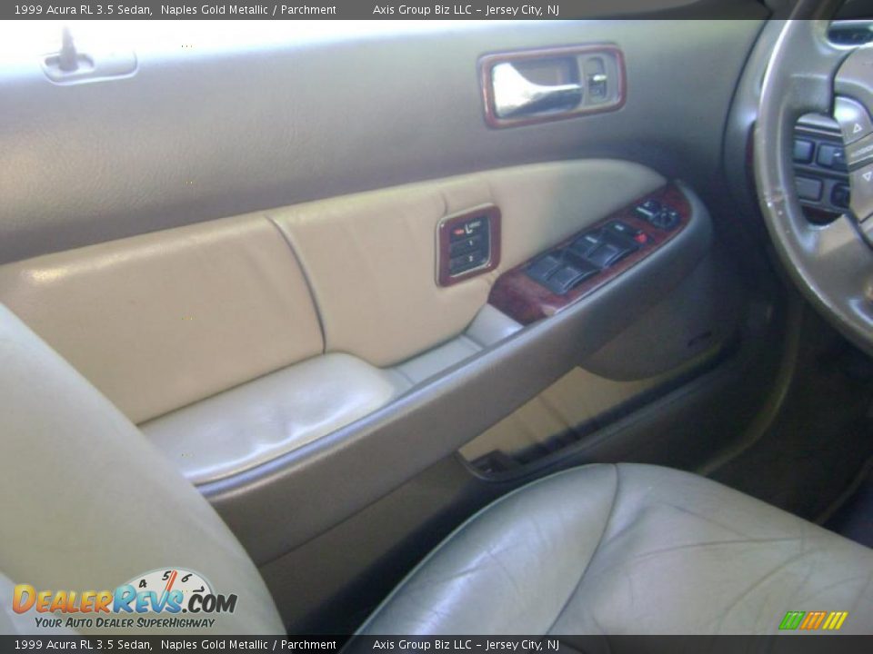 1999 Acura RL 3.5 Sedan Naples Gold Metallic / Parchment Photo #22