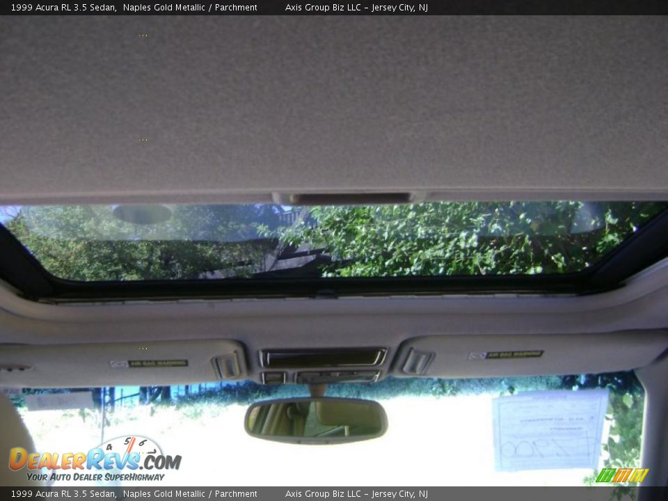 1999 Acura RL 3.5 Sedan Naples Gold Metallic / Parchment Photo #24