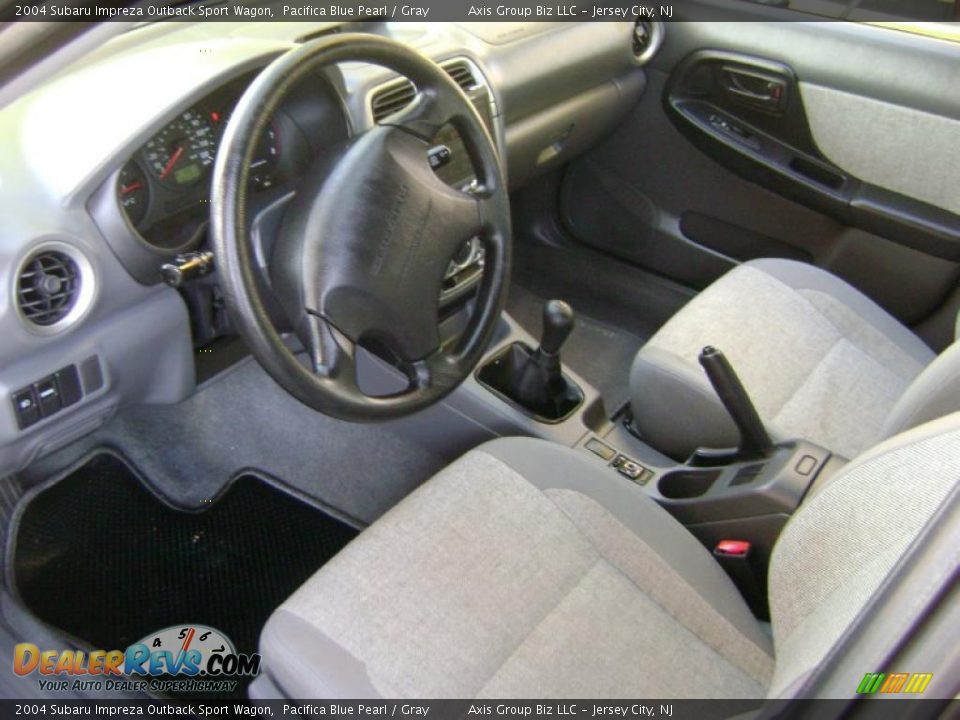 Gray Interior - 2004 Subaru Impreza Outback Sport Wagon Photo #9