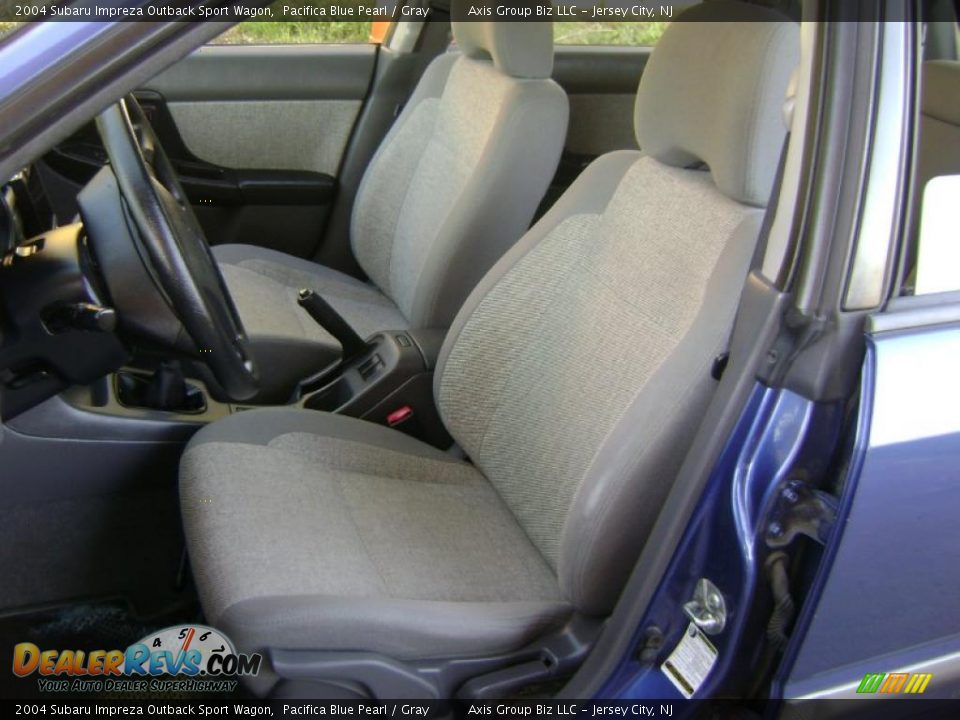 Gray Interior - 2004 Subaru Impreza Outback Sport Wagon Photo #10