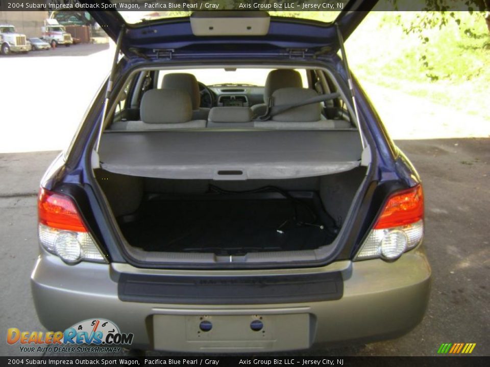 2004 Subaru Impreza Outback Sport Wagon Trunk Photo #13